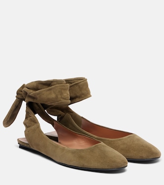 Ballerine Cloe in suede | The Attico
