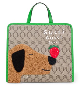 x Euan Roberts shopper estampado con GG  | Gucci Kids