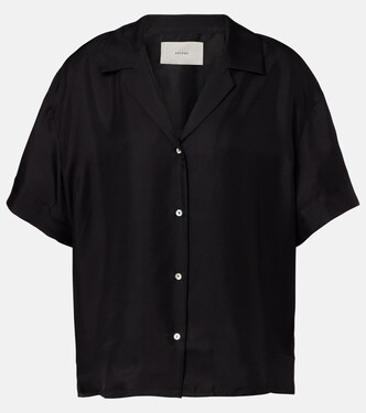Prague silk twill shirt | Asceno