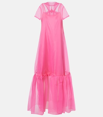 Tiered tulle gown | Staud