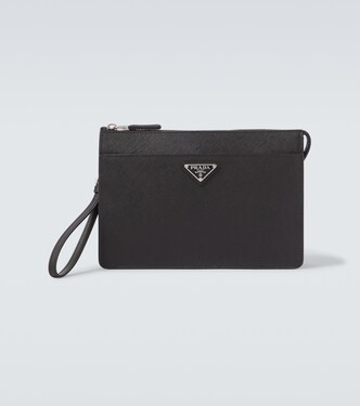 Saffiano leather pouch | Prada