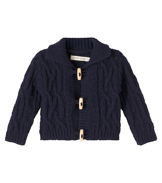 Baby Maria cable-knit wool-blend cardigan | The New Society