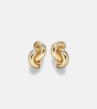 Legacy Knot Big 18kt gold earrings | Engelbert