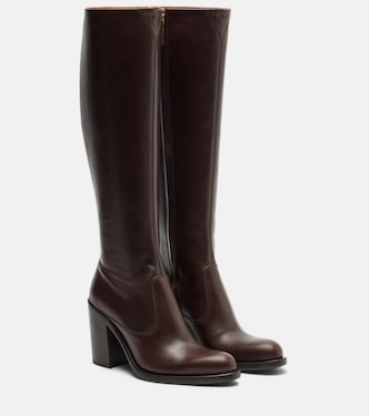 Leather knee-high boots | Chloé