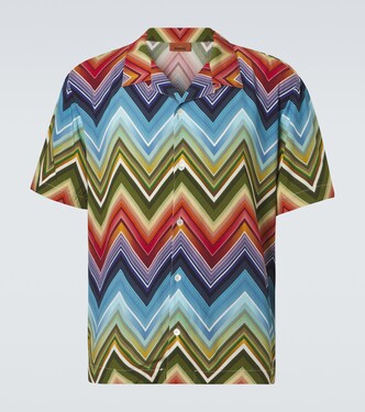 Zigzag bowling shirt | Missoni