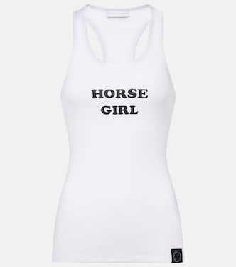 Printed cotton-blend tank top | Stella McCartney