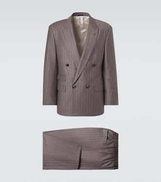Pinstripe virgin wool suit | Giorgio Armani
