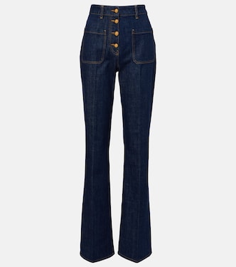 High-rise flared jeans | Valentino