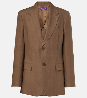 Blazer Marcy en lin | Ralph Lauren Collection