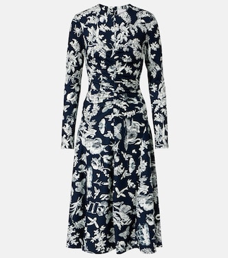 Bedrucktes Midikleid | Erdem
