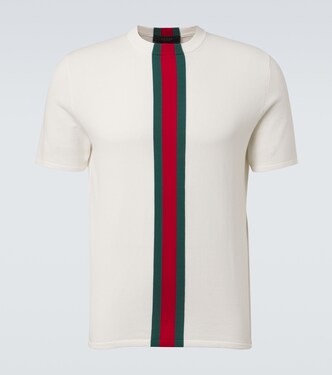 Pullover Web Stripe aus Baumwolle | Gucci