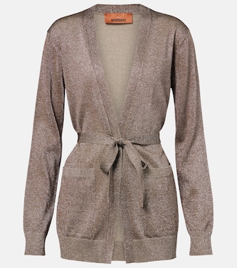 Cardigan cache-cœur en lamé | Missoni