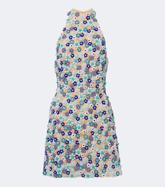 Arbor beaded open-back minidress | Là Fuori