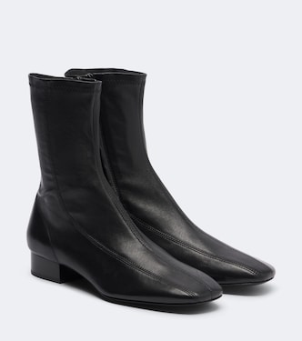 Leather ankle boots | Phoebe Philo