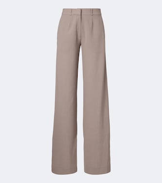 Mid-rise straight pants | Georges Hobeika
