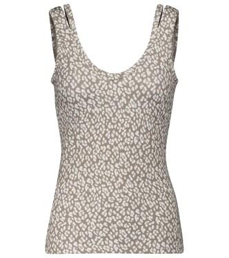 Dixon leopard printed tank top | Varley