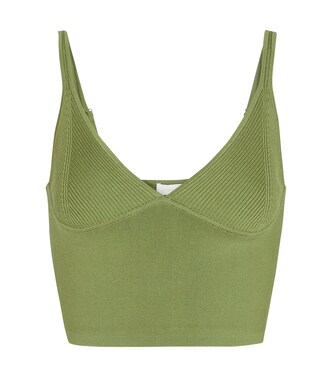 Bustier Lana aus Rippstrick | Simkhai