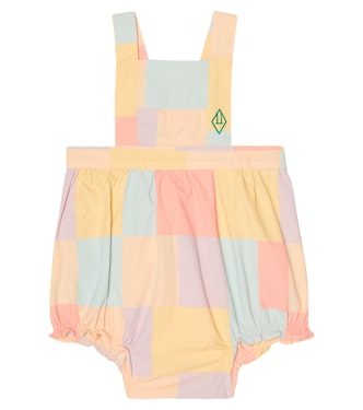 Baby Meerkat printed cotton playsuit | The Animals Observatory