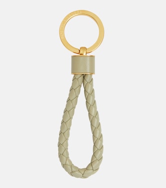 Intreccio leather keyring | Bottega Veneta