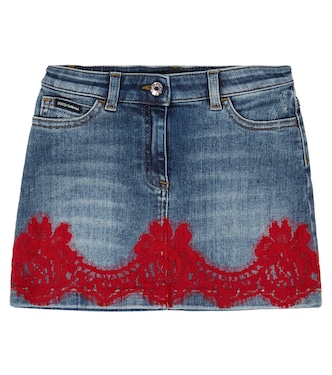 Gonna di jeans | Dolce&Gabbana Kids