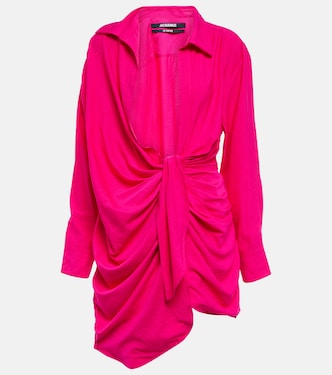 La Robe Bahia tie-detail minidress | Jacquemus