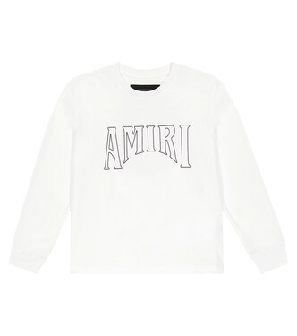 Logo cotton jersey sweatshirt | Amiri Kids