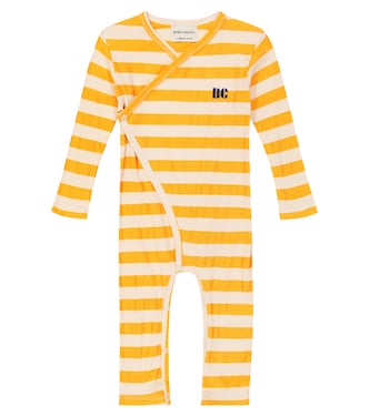 Baby striped ribbed jersey onesie | Bobo Choses