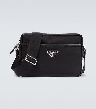 Re-Nylon and leather shoulder bag | Prada
