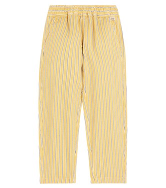 Striped cotton twill pants | Il Gufo
