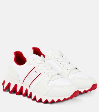 Nastroshark Donna leather and canvas sneakers | Christian Louboutin