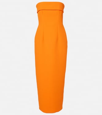 Robe bustier Keeley en crêpe | Emilia Wickstead