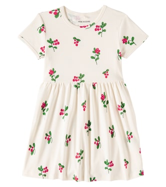 Lingonberries cotton dress | Mini Rodini