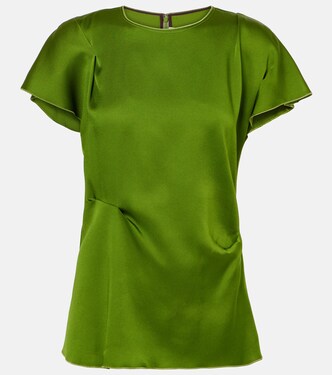 Satin top | Victoria Beckham