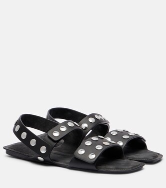 Boden studded leather sandals | Khaite