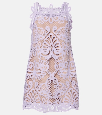 Guipure lace minidress | Self-Portrait