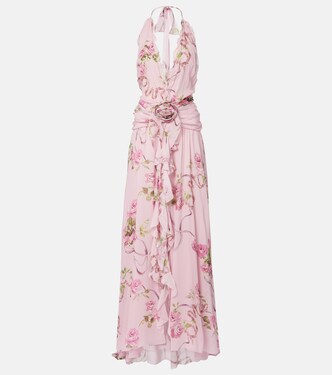 Robe longue à fleurs | Blumarine