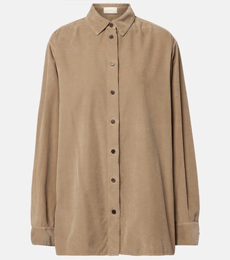 Sisilia cotton corduroy shirt | The Row