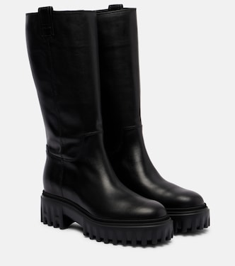 H700 leather mid-calf boots | Hogan