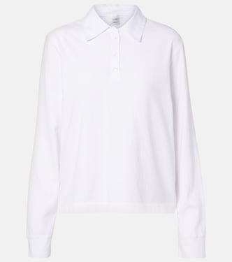Margo cotton jersey polo sweater | Leset