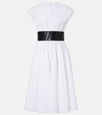 Midikleid aus Baumwolle | Alaïa