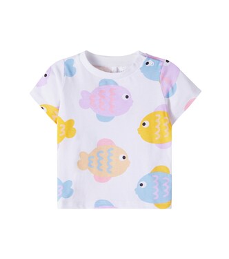 Baby printed cotton jersey T-shirt | Stella McCartney Kids