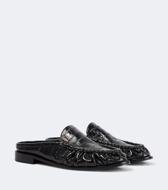 Slippers Le Loafer aus Aalleder | Saint Laurent