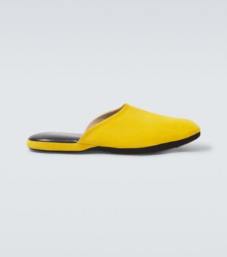 Suede slippers | Charvet