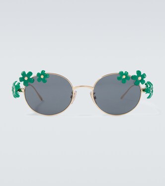 Paula's Ibiza Signature round sunglasses | Loewe