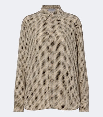 Printed silk shirt | Balenciaga