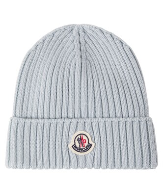 Logo virgin wool beanie | Moncler Enfant