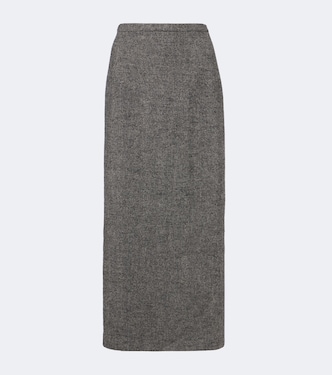 Wool and cashmere-blend midi skirt | Magda Butrym