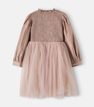Janice shirred tulle dress | Donsje