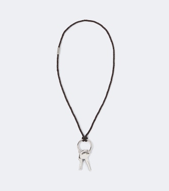 Collana con ciondolo in pelle | Lemaire