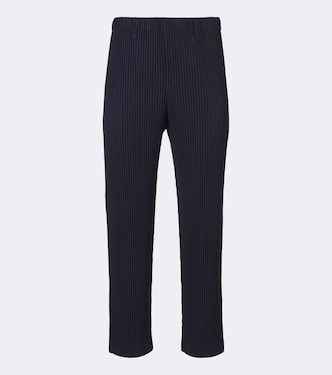 Basics pleated straight pants | Homme Plissé Issey Miyake